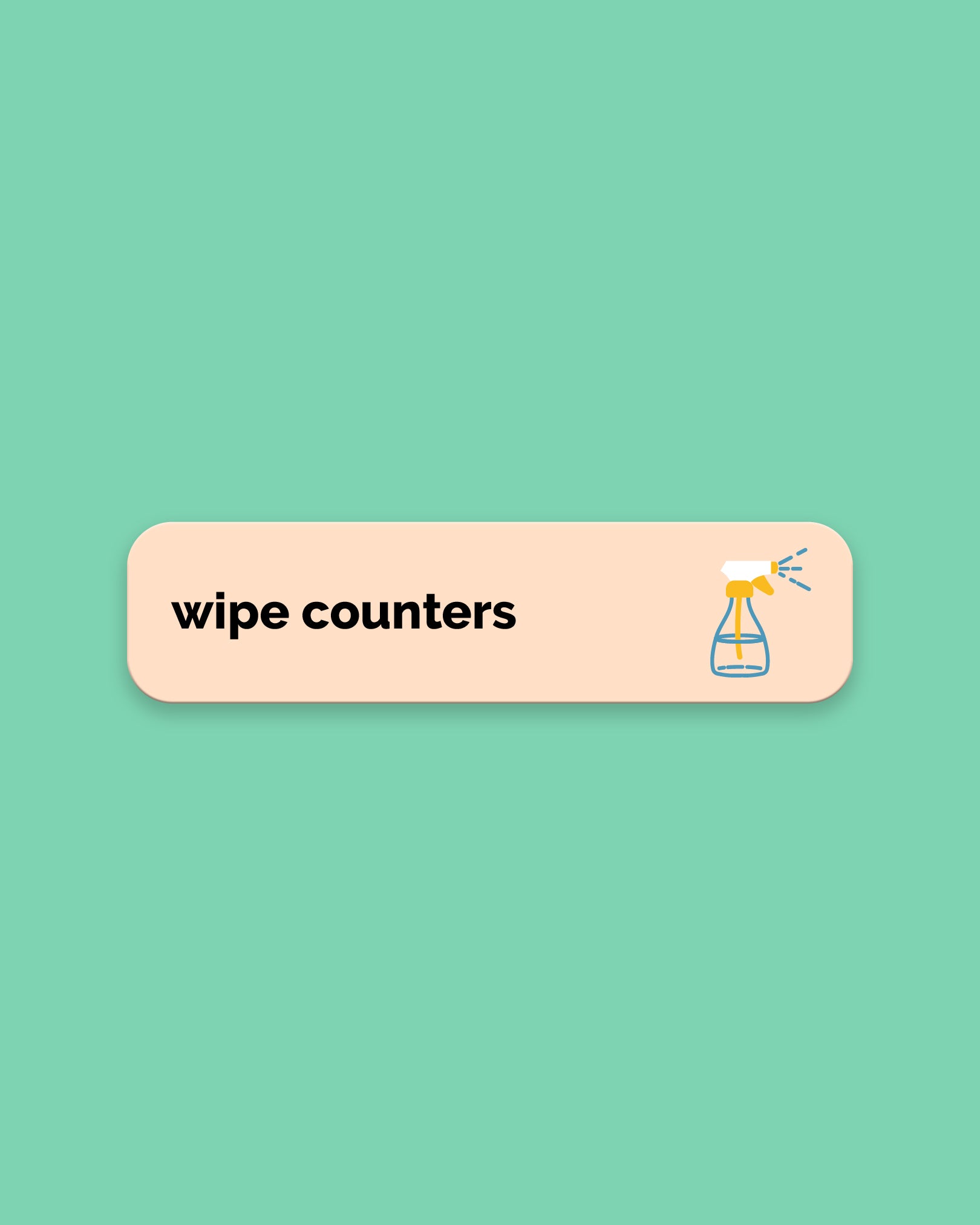 Wipe Counters